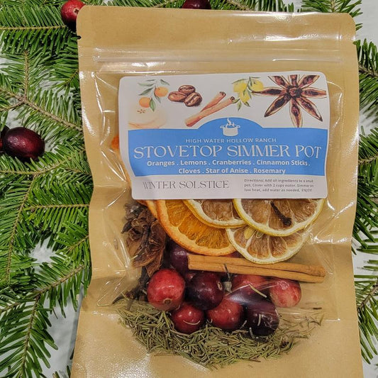 Winter Collection Simmer Pot Kits - Perfect for Gifts & Holiday Scents Nontoxic Home Air Freshener